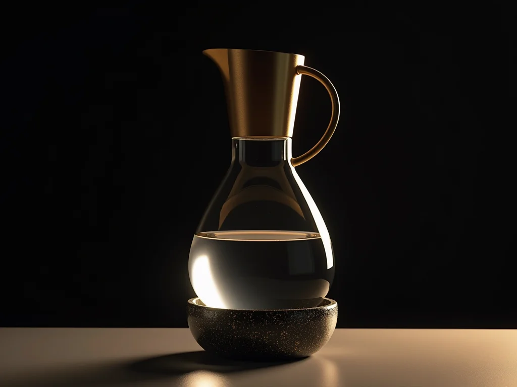 Caraffa a contatto con acqua in Life Rocks (placeholder)