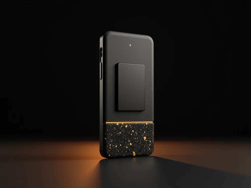 Cover per smartphone con piastrina Life Rocks integrata